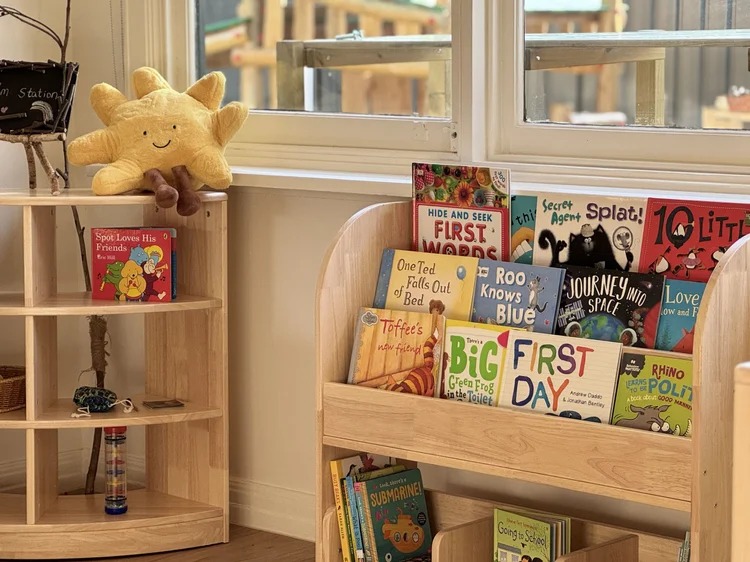 Reading corner for wallaby room
